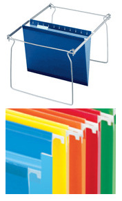 Pendaflex Files and Rack