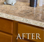 Formica Top After Granite Paint