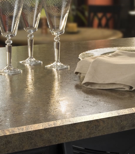 Beveled Edge Plastic Laminate Countertop