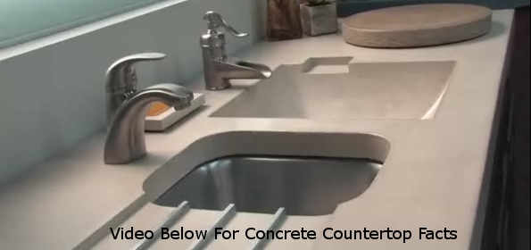Kitchen Concrete Countertop Sink With Drainboard Kitchen Concrete Countertop Sink With Drainboard