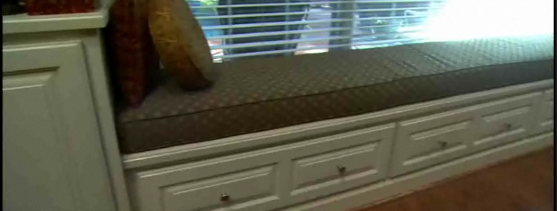 Making Window Seating Area With Drawers Underneith