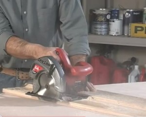 Skill Saw Cross Cutting Jig