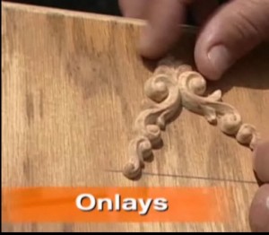 Small On-lays For Decorating Kitchen Cabinet Doors