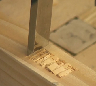 How To Chisel Out A Mortise Joint