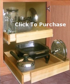 Pre-assembled Roll Out Drawers