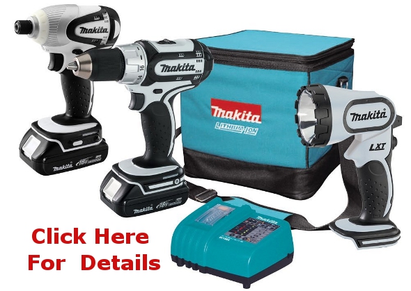 Makite Cordless 18-Volt Impact Set